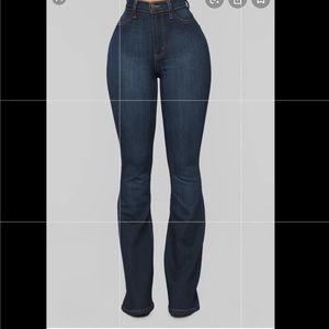 Fashion nova flare jeans